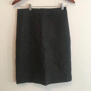 J. Crew wool pencil skirt
